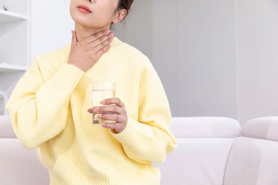 喉の痛みの原因