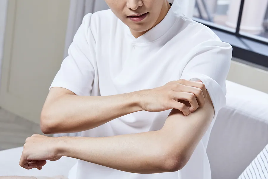 ダニに刺された症状